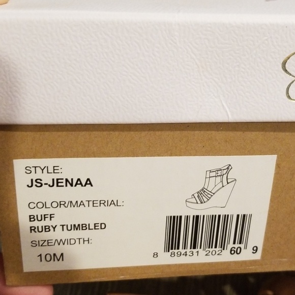 Jessica Simpson JENNA wedges - Picture 5 of 5